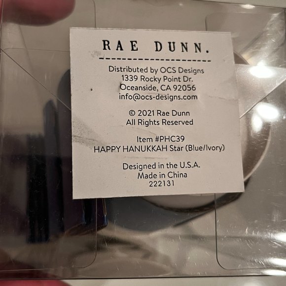 Rae Dunn Happy Hanukkah Paper Coffee and Tea Cups with Lids and Sleeves (Set of - Picture 7 of 11